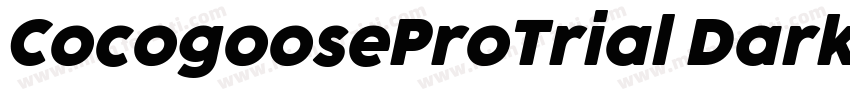 CocogooseProTrial Darkmode字体转换